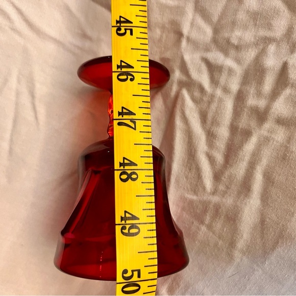 Fostoria Jamestown Ruby Red Wine Juice Goblets Drinking Glasses VTG MCM Set of 4 - Picture 16 of 17